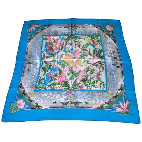 hermes safari scarf